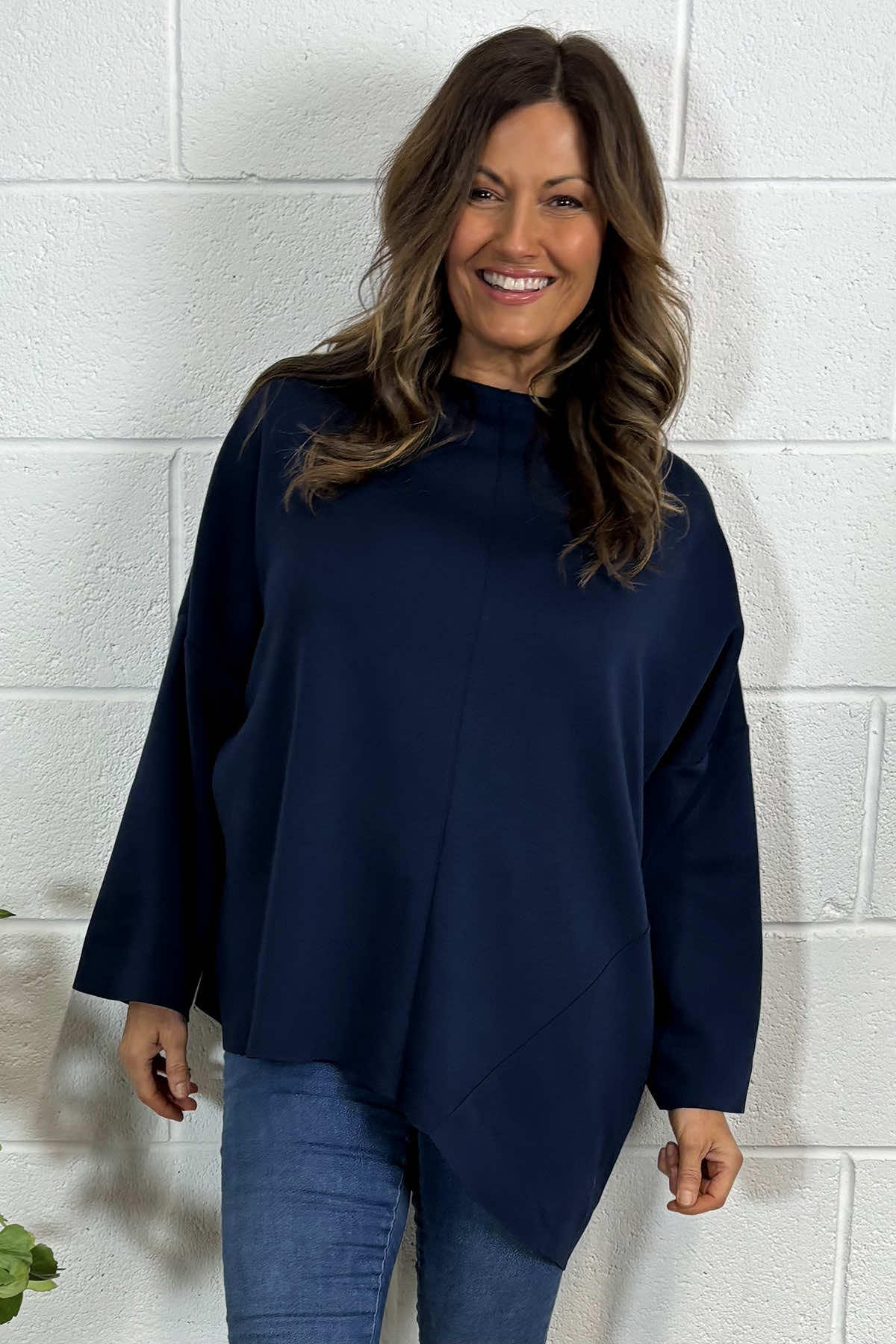 Gracie Top Navy