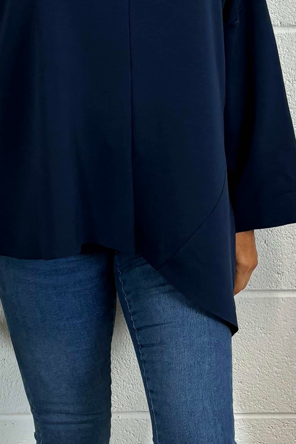 Gracie Top Navy