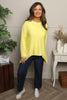 Tabitha Dipped Hem Jumper Yellow
