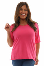 Polly T-Shirt Fuchsia Fuchsia - Polly T-Shirt Fuchsia