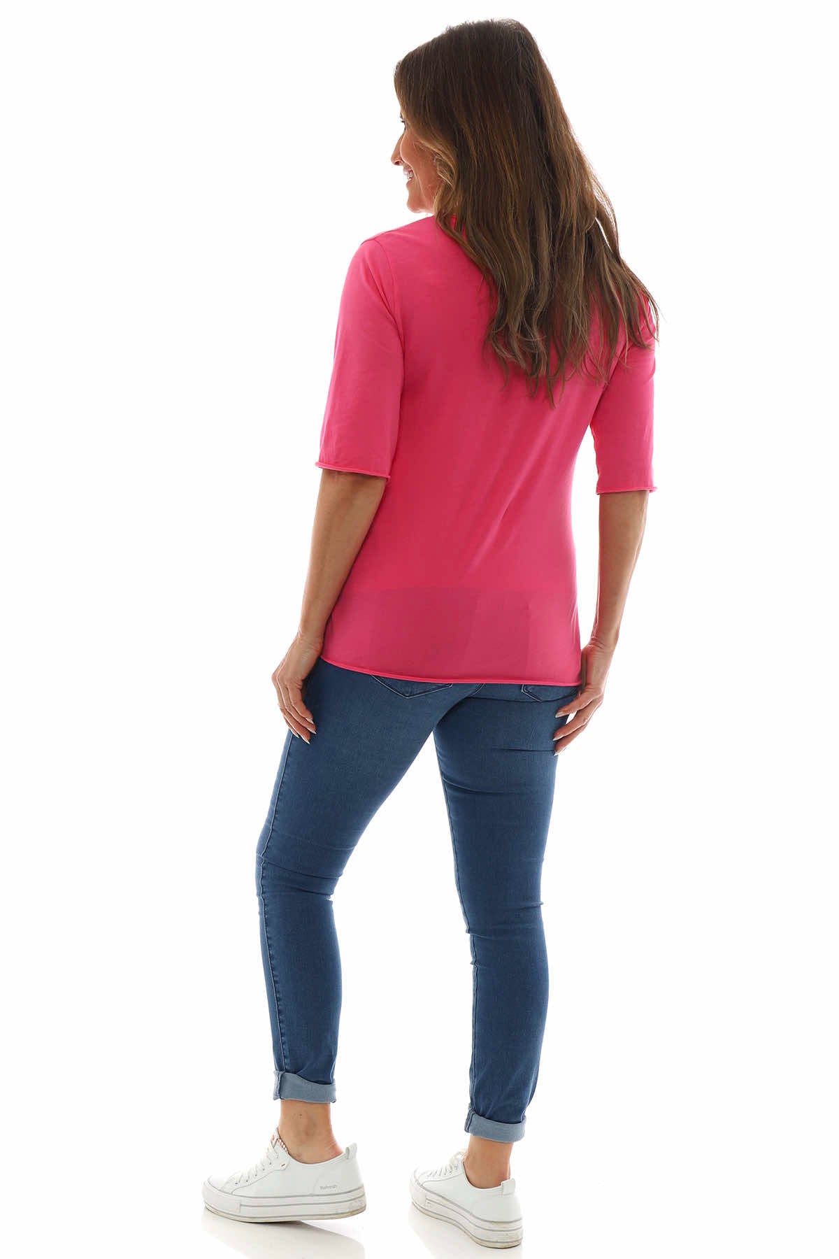 Polly T-Shirt Fuchsia