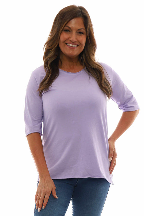 Polly T-Shirt Lilac - Image 2