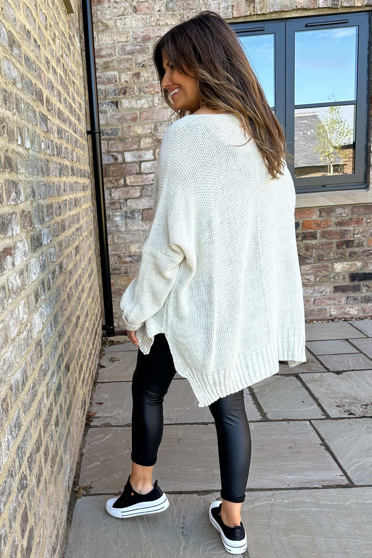 Bo Slouch Jumper Stone