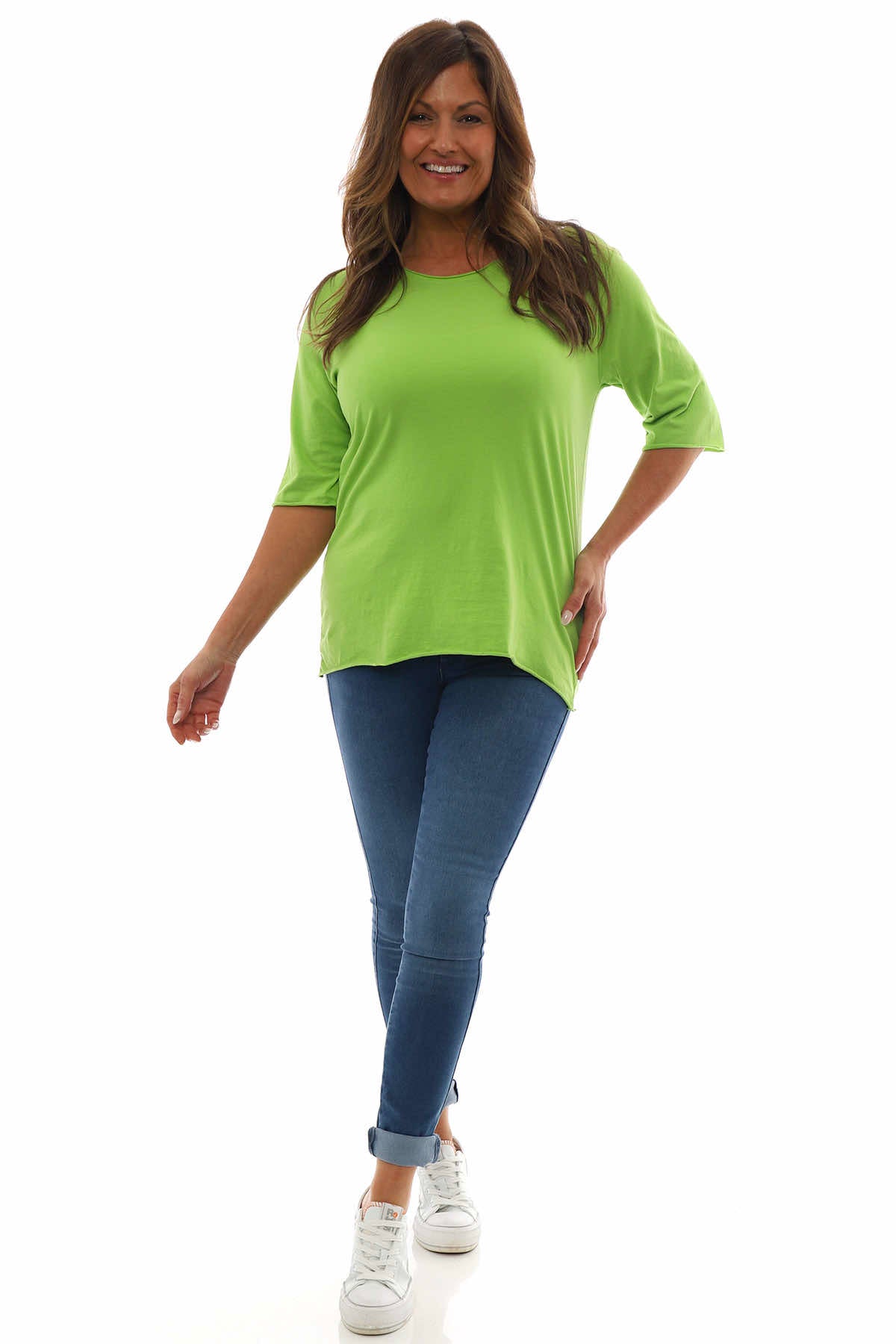 Polly T-Shirt Lime