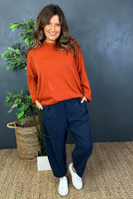 Rosie Trousers Navy Navy - Rosie Trousers Navy