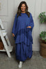 Lavone Cotton Skirt Cobalt