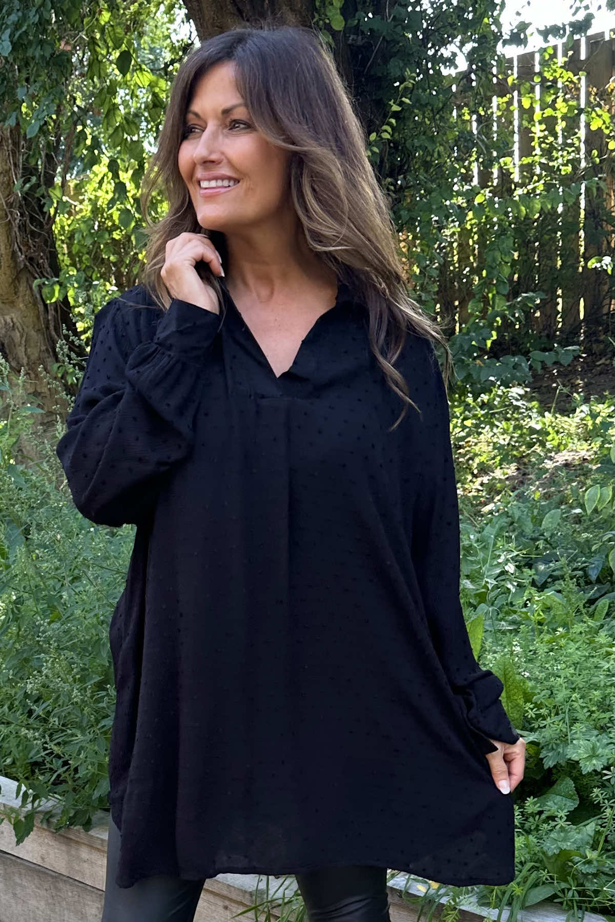 Eleanor Blouse Black