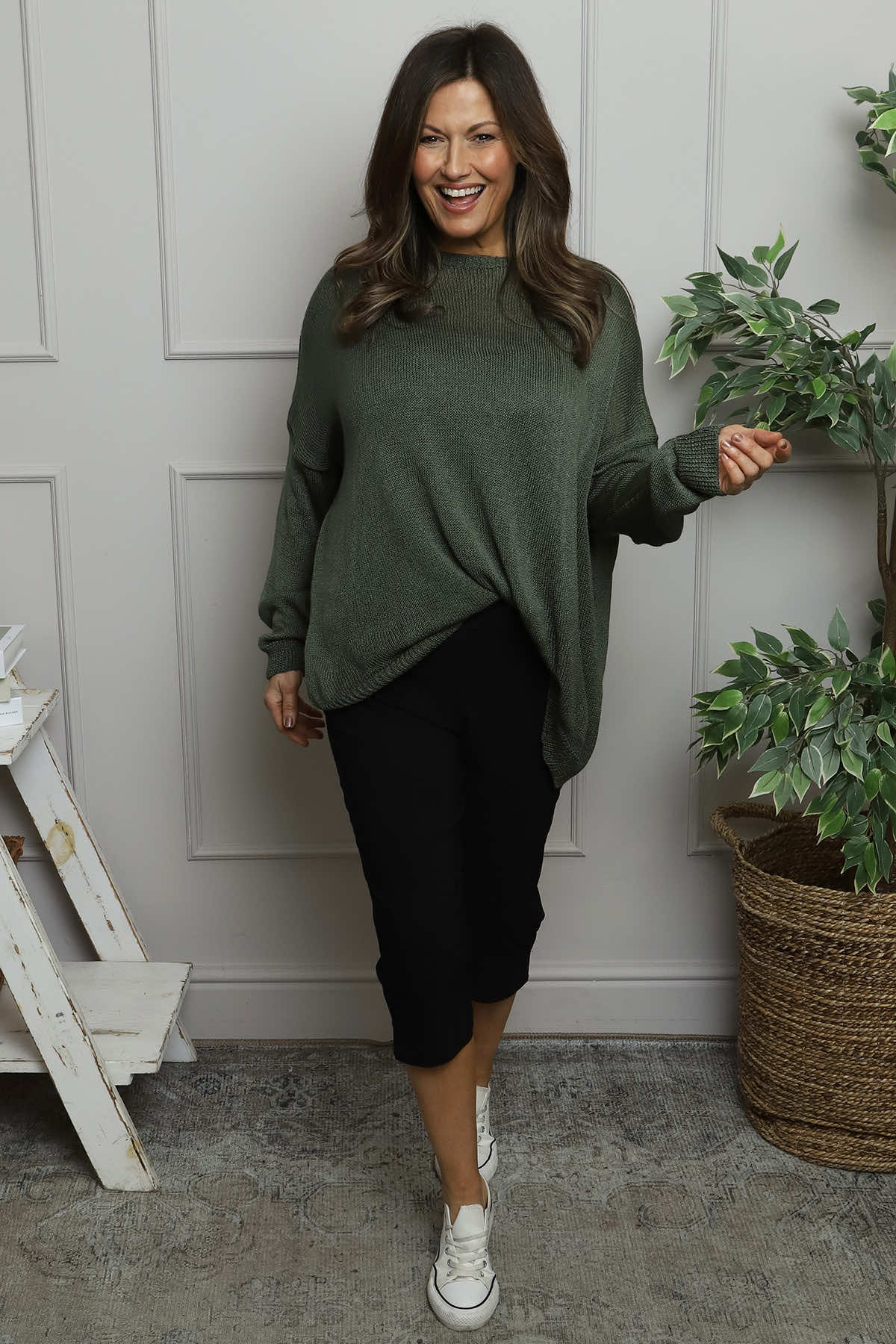 Stori Capri Trousers Black
