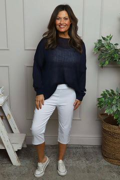 Stori Capri Trousers White