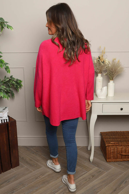 Alazne Jumper Fuchsia - Image 4