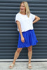 Stellina Frill Shorts Cobalt