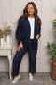 Marina Needlecord Jacket Navy