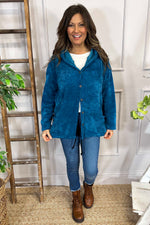 Antonia Hooded Jacket Blue Blue - Antonia Hooded Jacket Blue