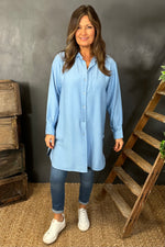 Sarai Shirt Blue Blue - Sarai Shirt Blue