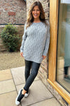 Wyatt Knitted Jumper Grey