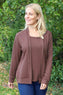 Evianna Knitted Top Cocoa