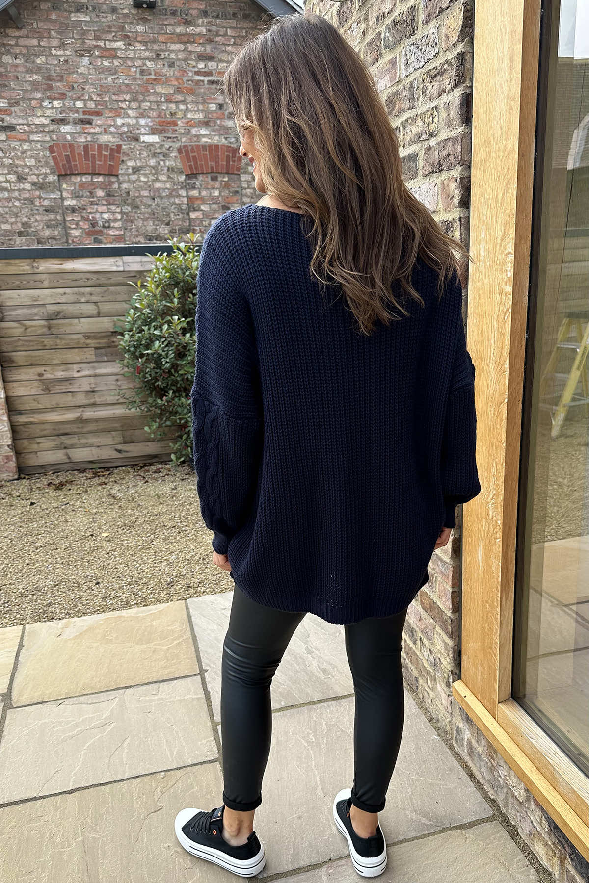 Wyatt Knitted Jumper Navy