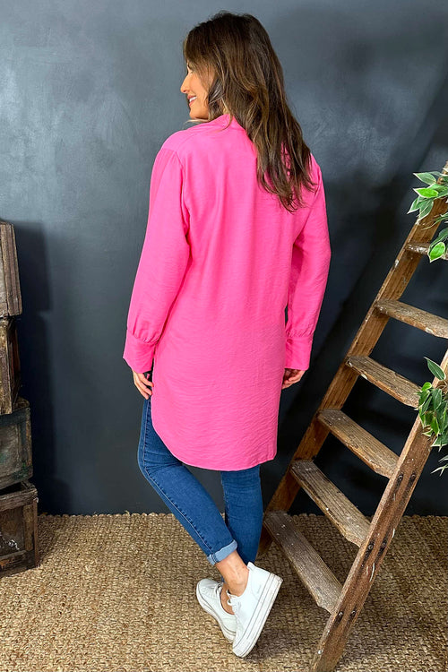 Sarai Shirt Fuchsia - Image 4