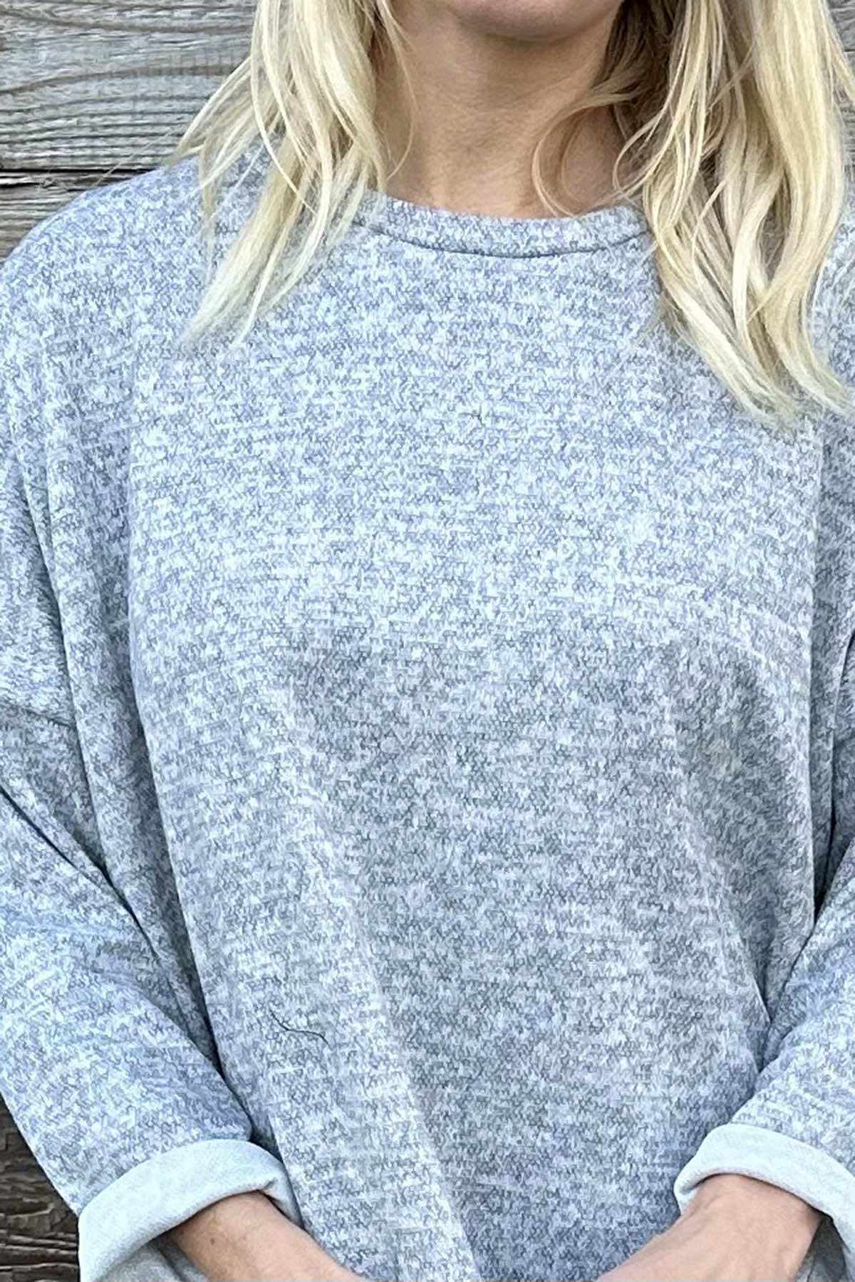 Marzia Sweat Top Grey