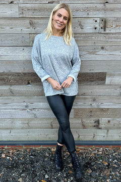 Marzia Sweat Top Grey