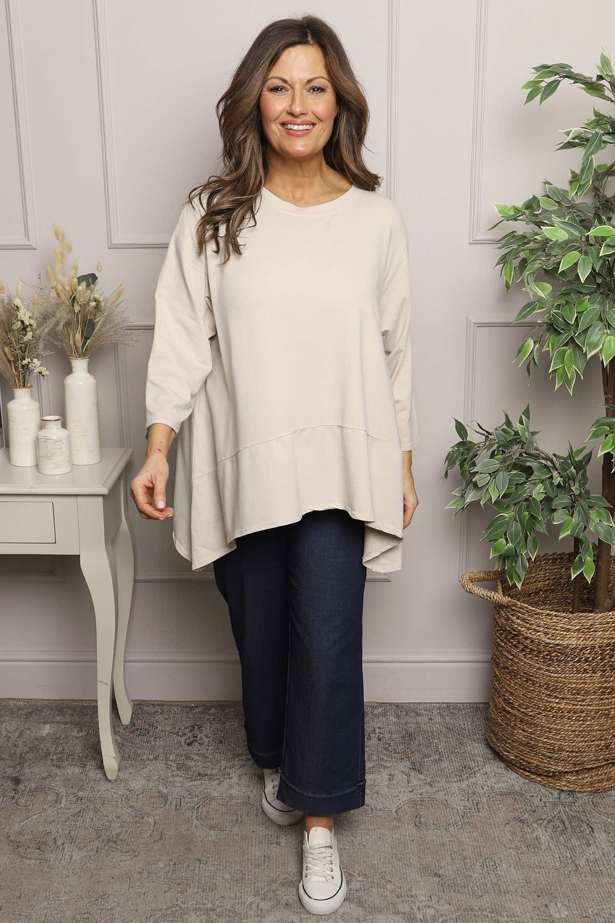 Jazlyn Cotton Top Stone