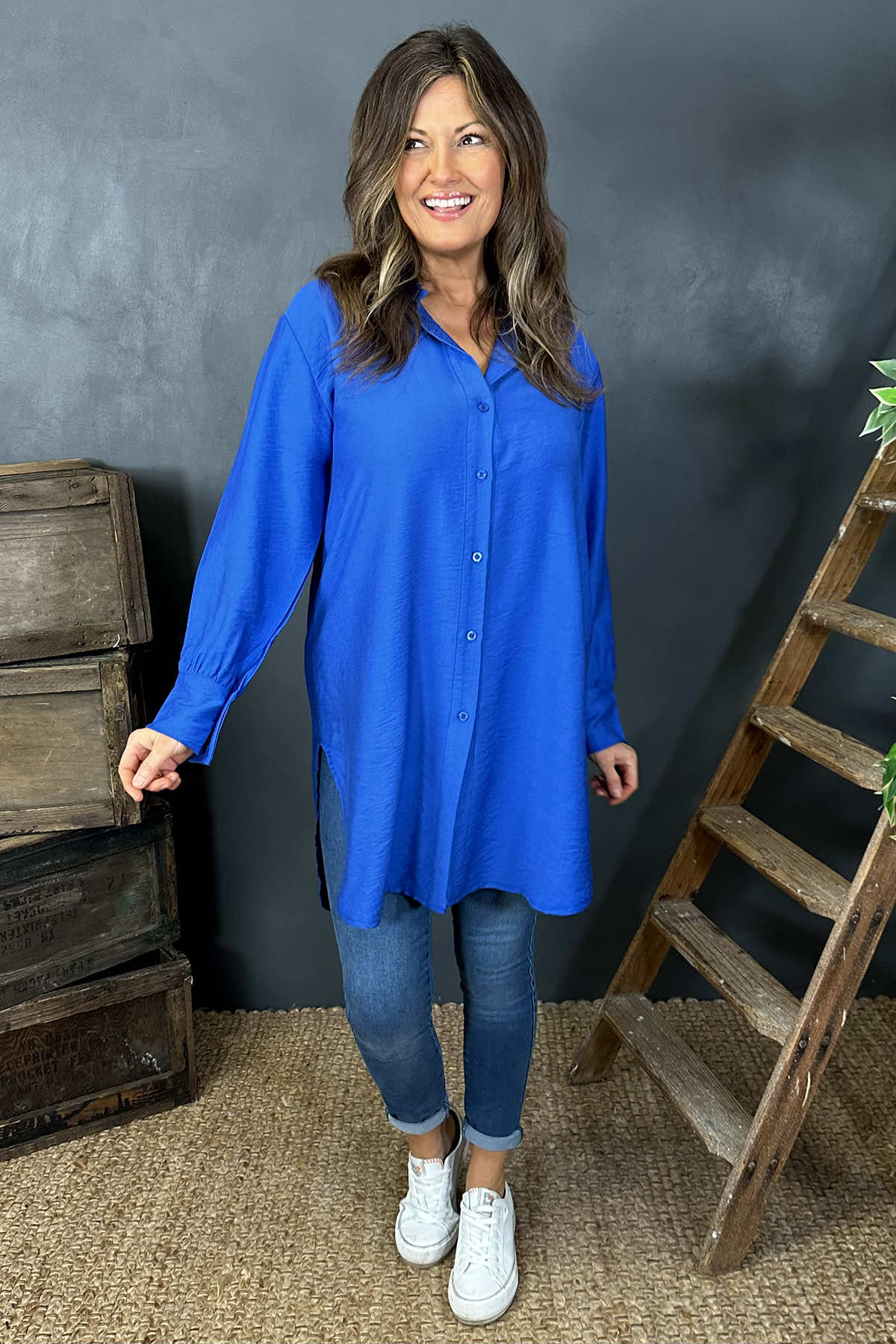 Sarai Shirt Cobalt