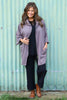 Marjorie Zip Hooded Jacket Mocha