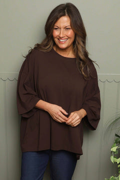 Kirby Cotton Top Cocoa