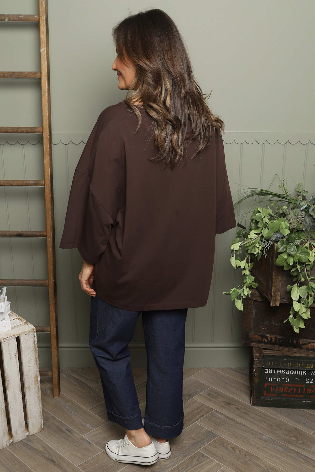 Kirby Cotton Top Cocoa