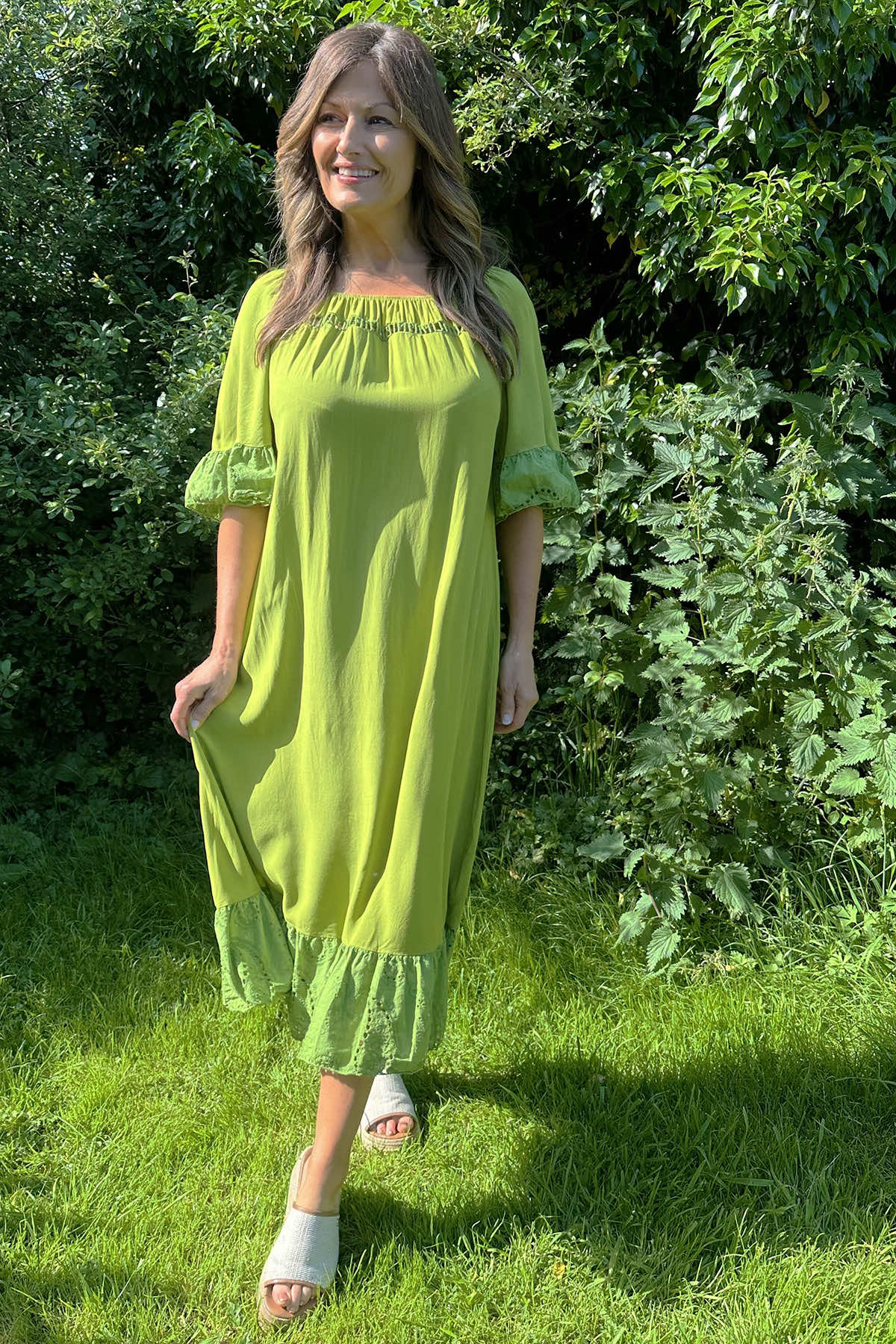 Jaylani Dress Lime