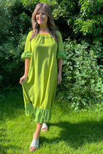 Jaylani Dress Lime Lime - Jaylani Dress Lime