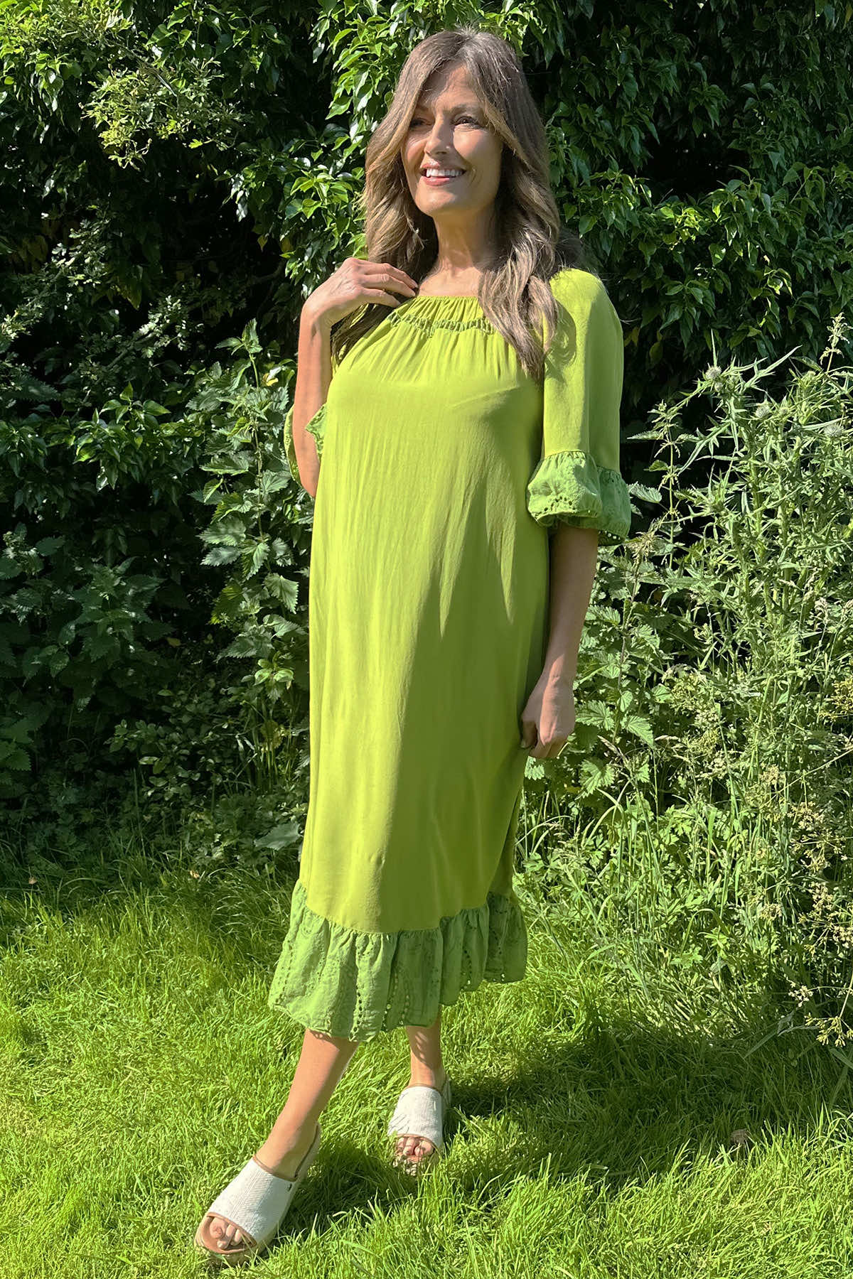 Jaylani Dress Lime