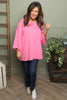 Kirby Cotton Top Fuchsia