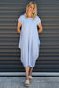 Sariah Short Sleeve Dress Light Blue