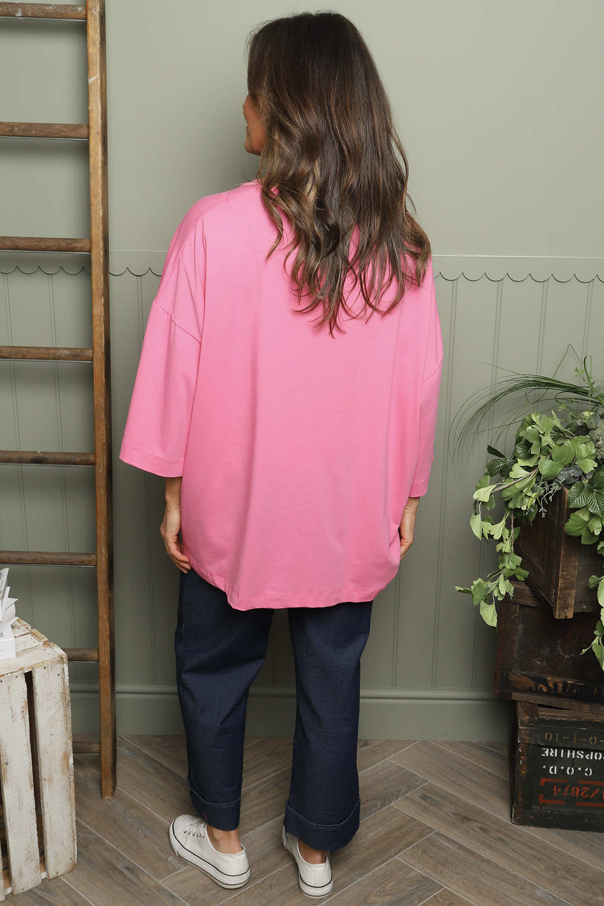 Kirby Cotton Top Fuchsia