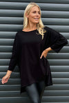 Betty Cotton Top Black