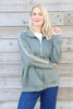 Safiya Zip Jacket Khaki