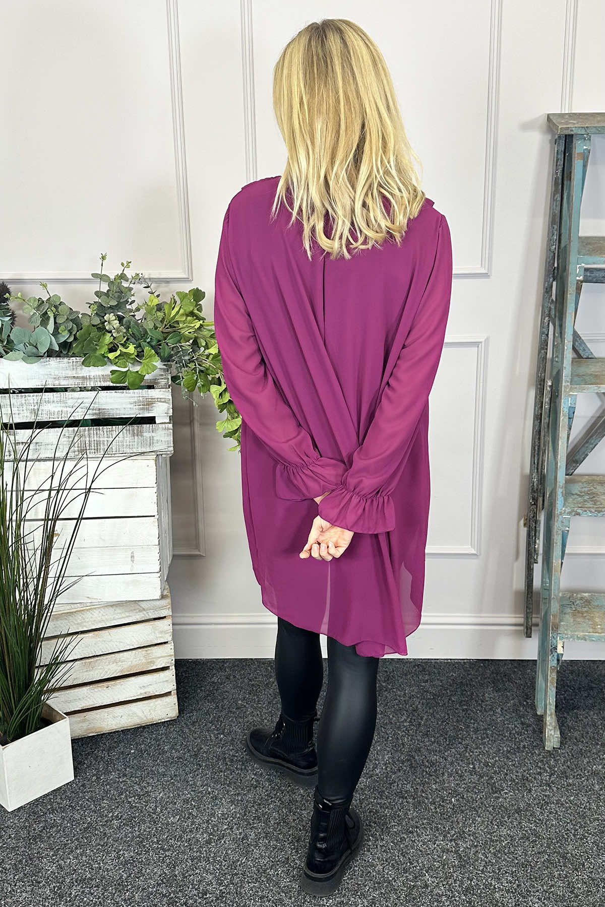 Dorota Shirt Tunic Berry