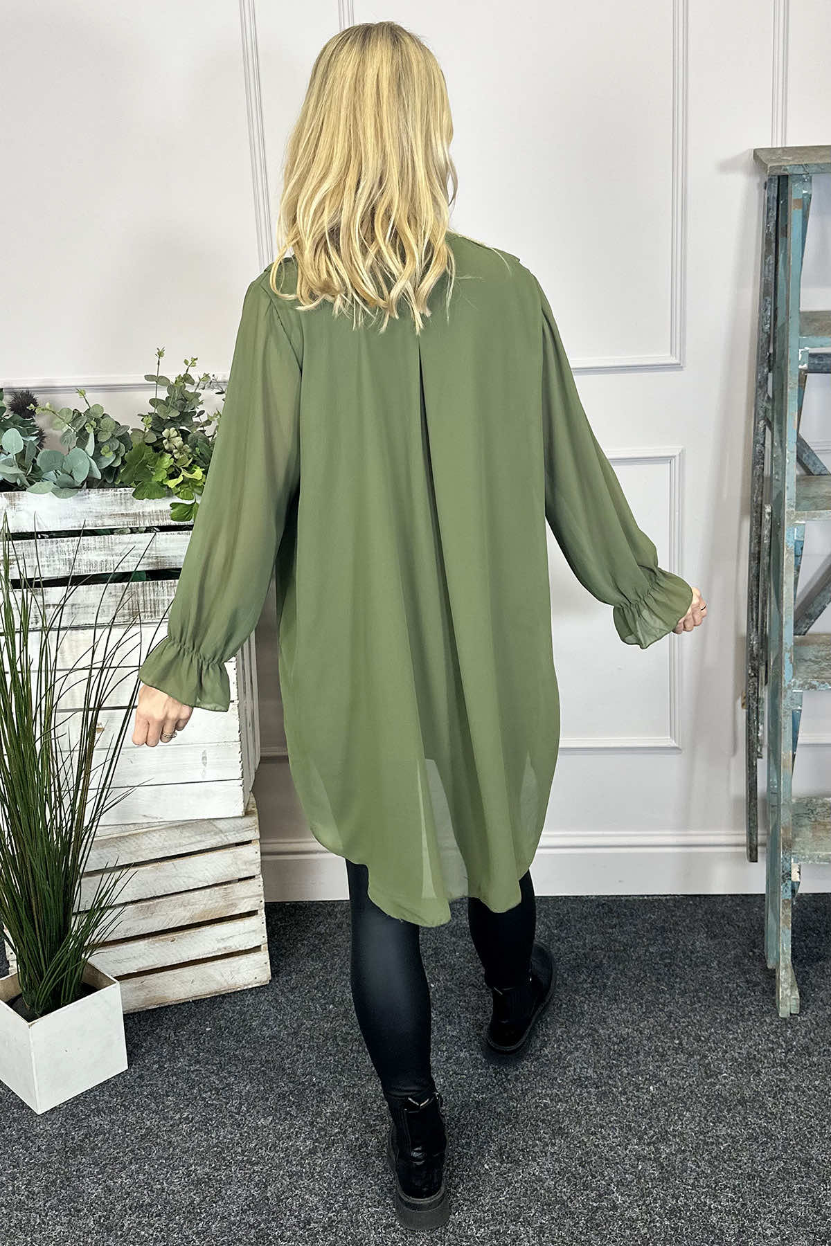 Dorota Shirt Tunic Khaki