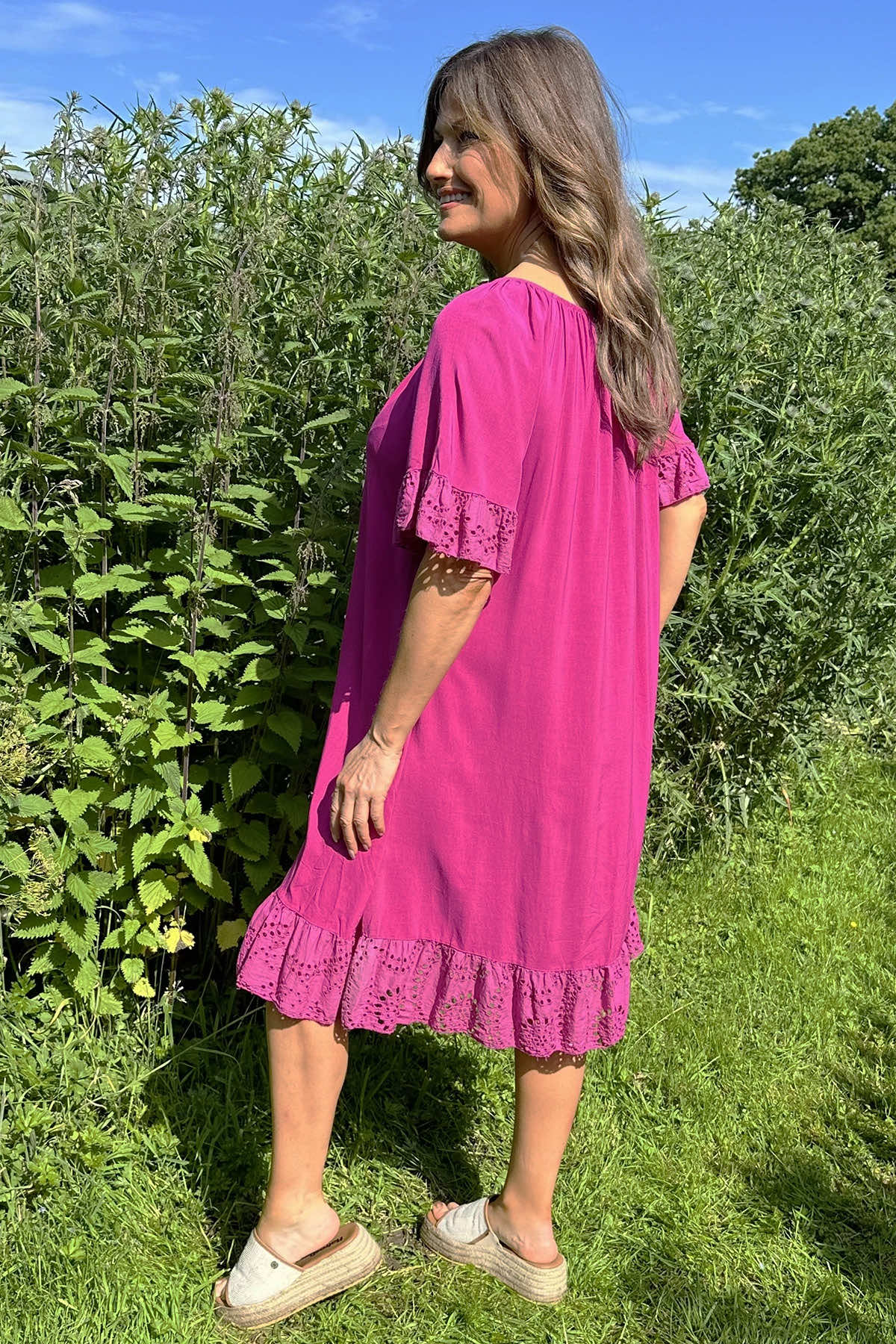 Jaylani Dress Magenta