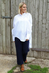 Natalie Cotton Shirt White