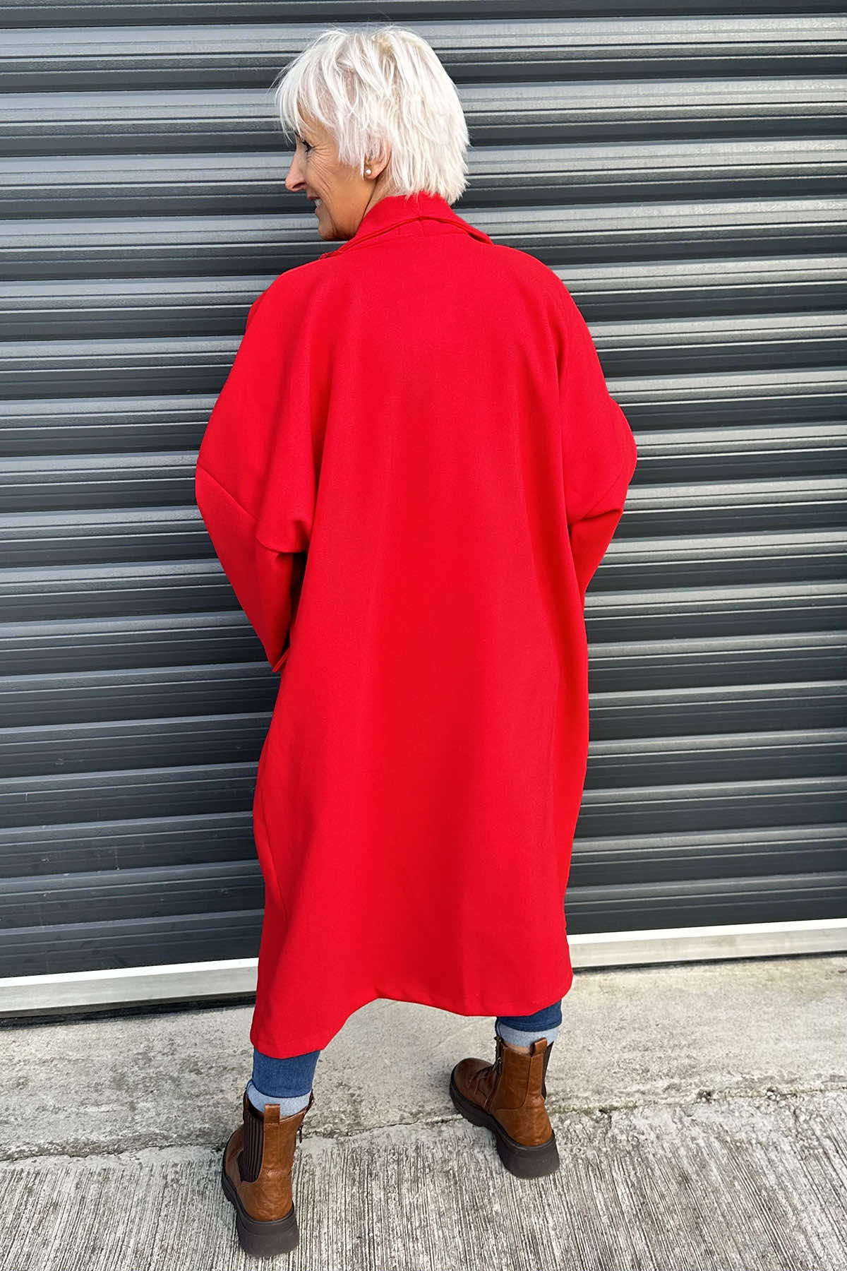 Helen Coat Red