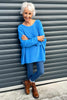 Leah Knitted Jumper Blue