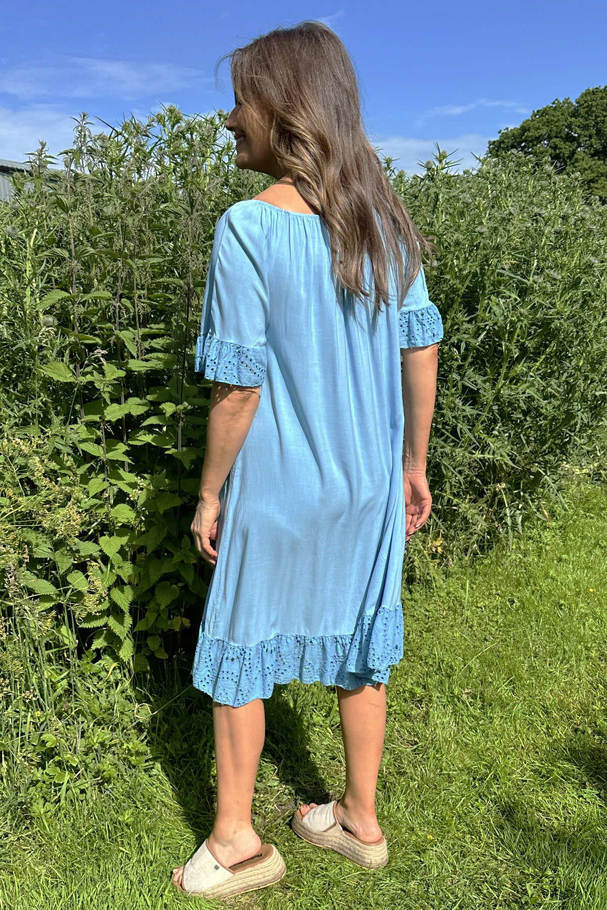 Jaylani Dress Light Blue