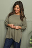 Betty Cotton Top Khaki