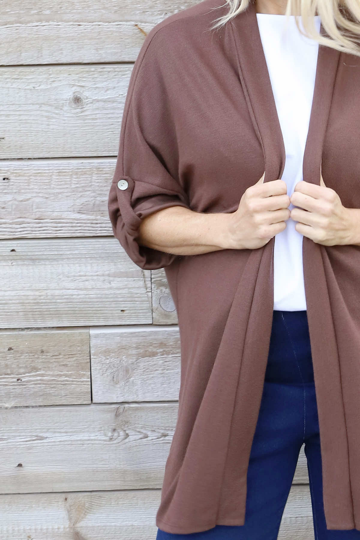 Elissia Knitted Cardigan Cocoa