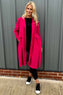 Kapri Fine Cord Jacket Hot Pink