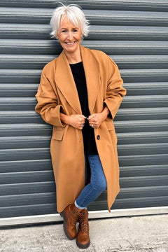 Helen Coat Camel