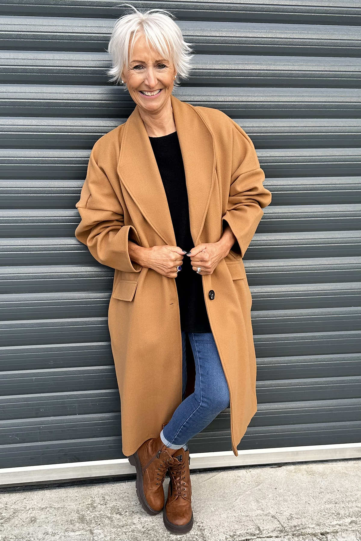 Helen Coat Camel