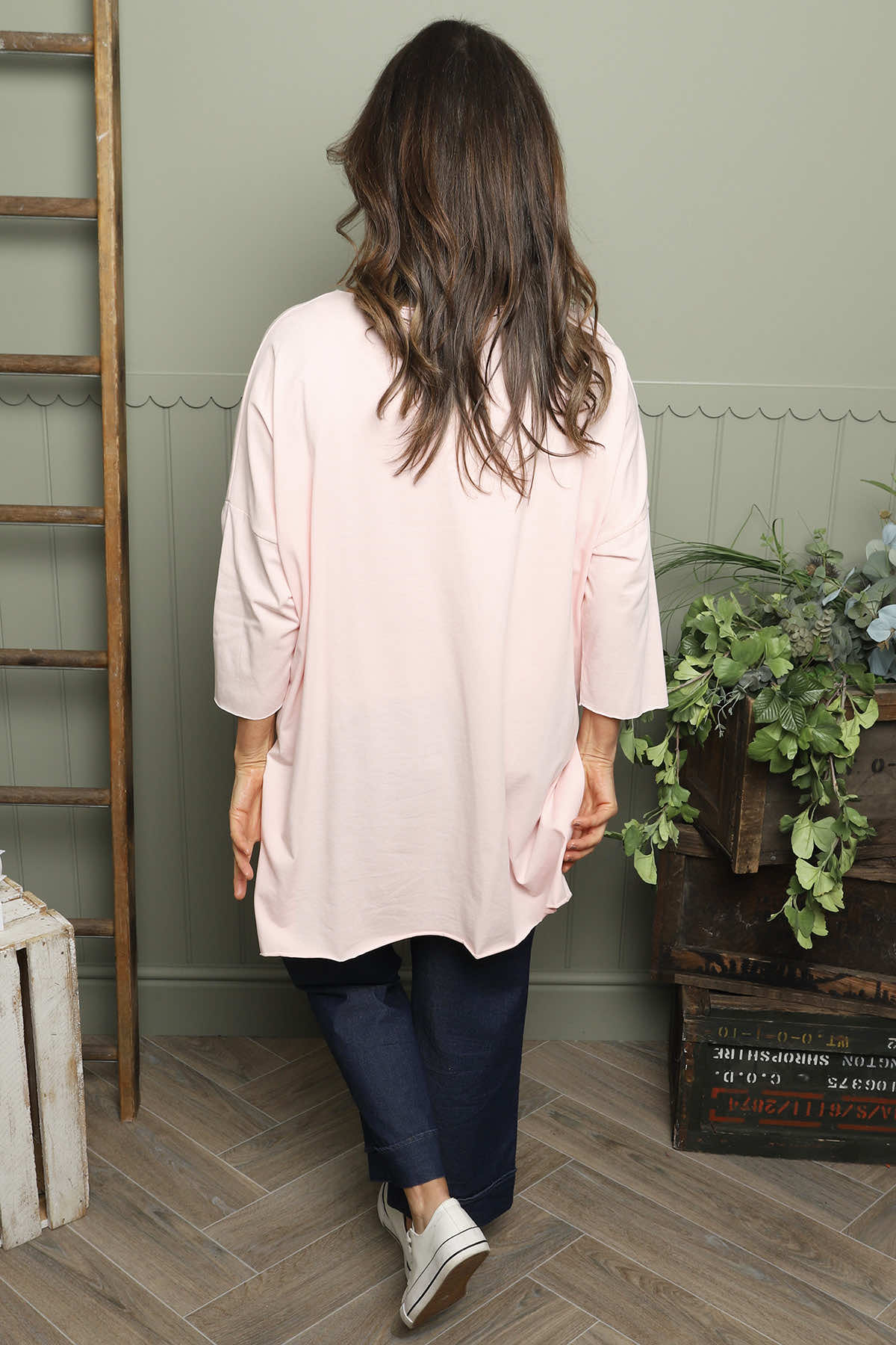 Betty Cotton Top Pink